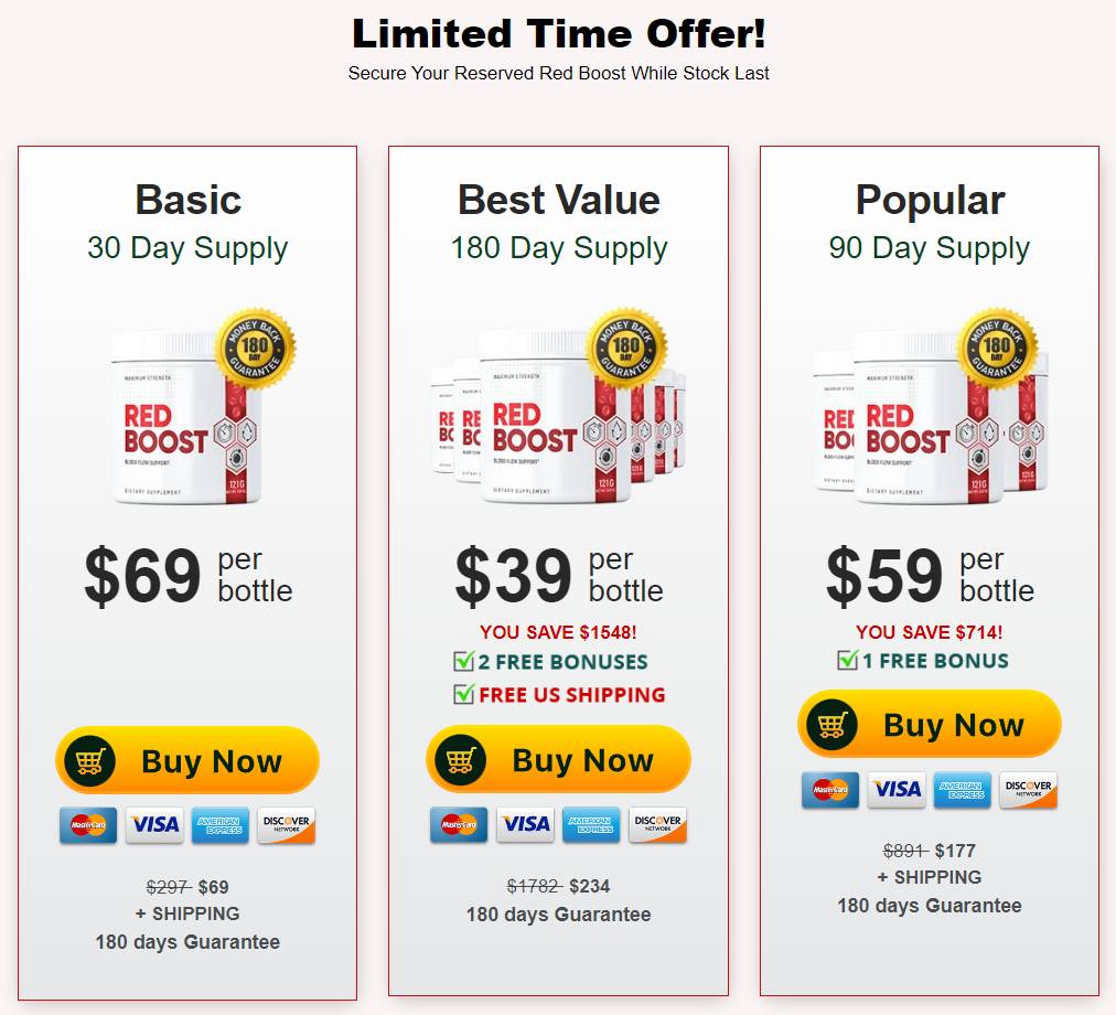 Red Boost Powder Special discount